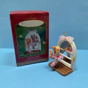 2001 Hallmark Keepsake Ornament - Beginning Ballet